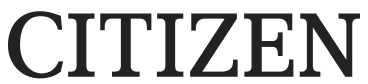 Logotipo de Citizen en color carbón.