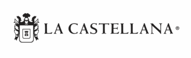 Logotipo de "La Castellana" con un escudo heráldico a la izquierda.