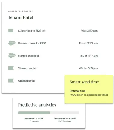 Email and SMS marketing segmentation