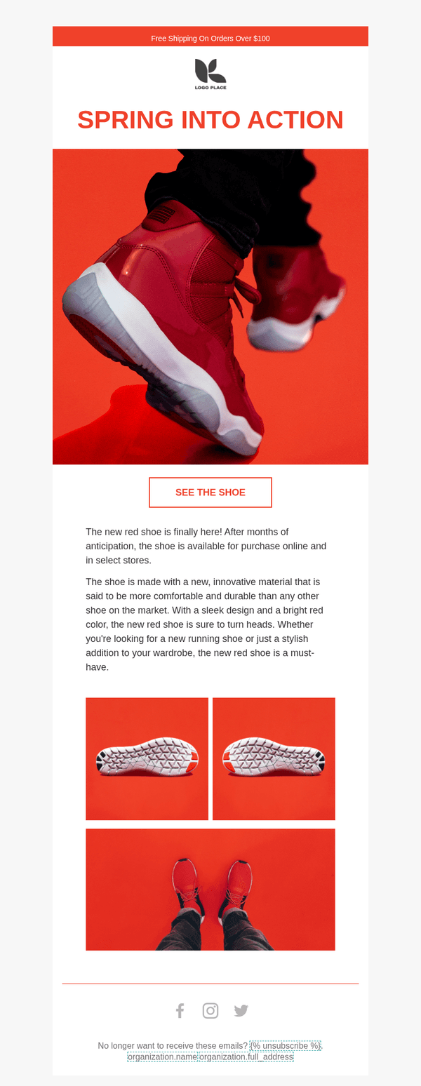 Spring - Product launch