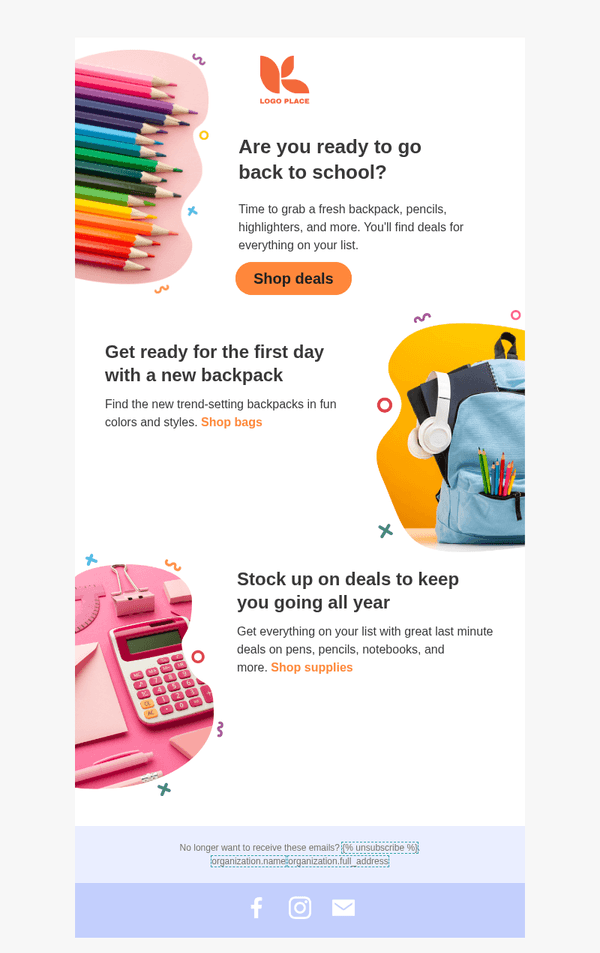 Back to School - Sale