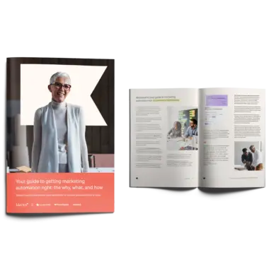 automation booklet cover with pages that preview the inner content