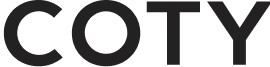 Coty logo in charcoal colour.