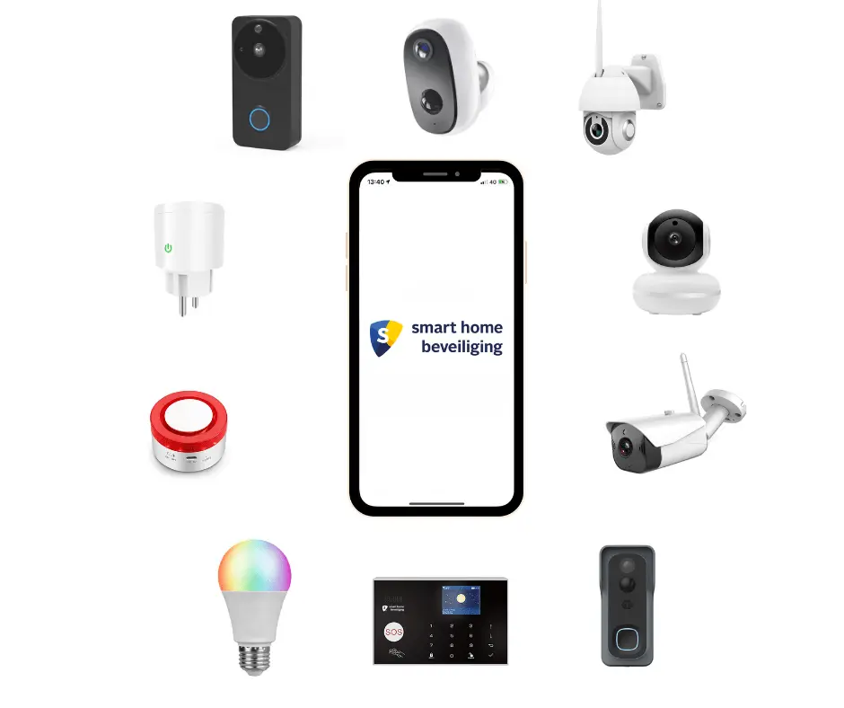 Various products from Smart Home Beveiliging