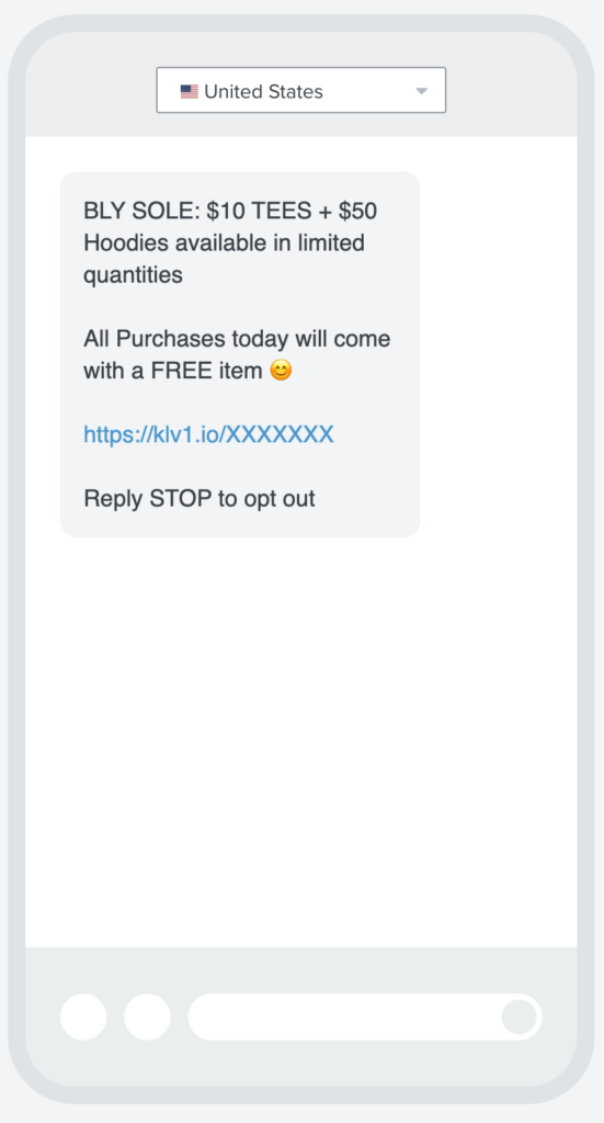 brotherly sole cyber monday sms marketing campaign