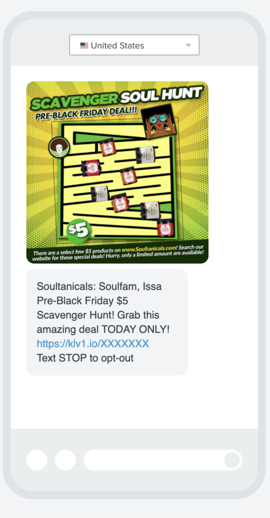 soultanicals black friday gamification text