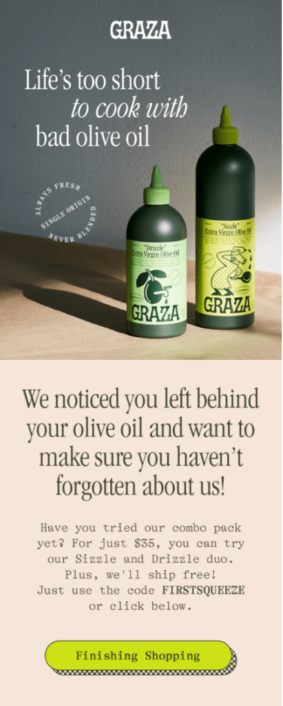 two bottles of olive oil