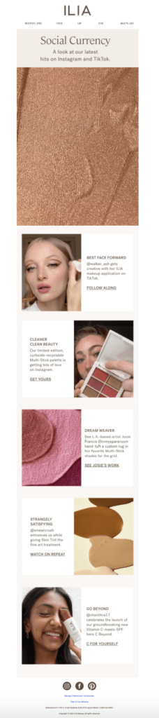 real people trying ilia beauty products