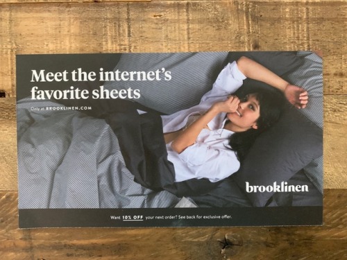 Brooklien postcard: Meet the internet's favorite sheets.