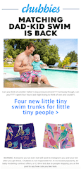 Chubbies Image shows an email from Chubbies