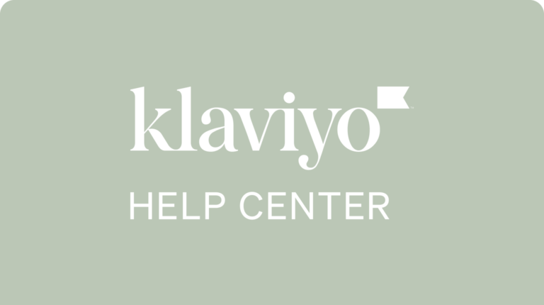 Klaviyo help center logo
