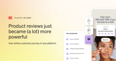 Announcing product reviews now available in Klaviyo