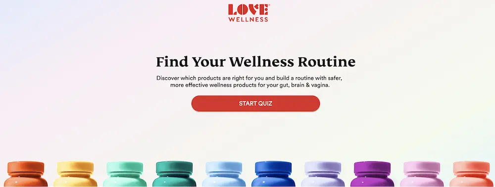 love wellness find your wellness routine quiz