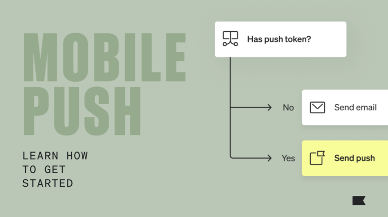 Learn how to get started with mobile push, next to a mobile push notification flow