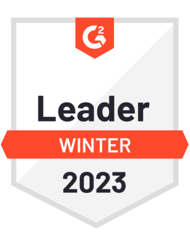 G2 Badge - SMS Marketing Leader - Winter 2023