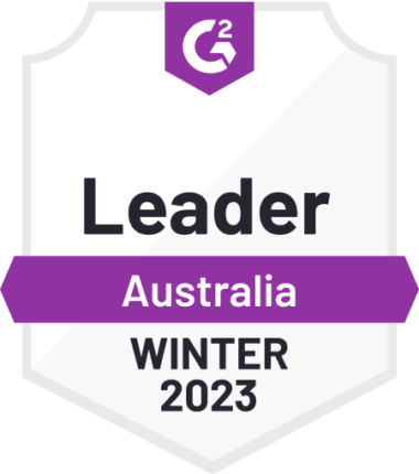 G2 Badge - Marketing Automation Leader Australia - Winter 2023